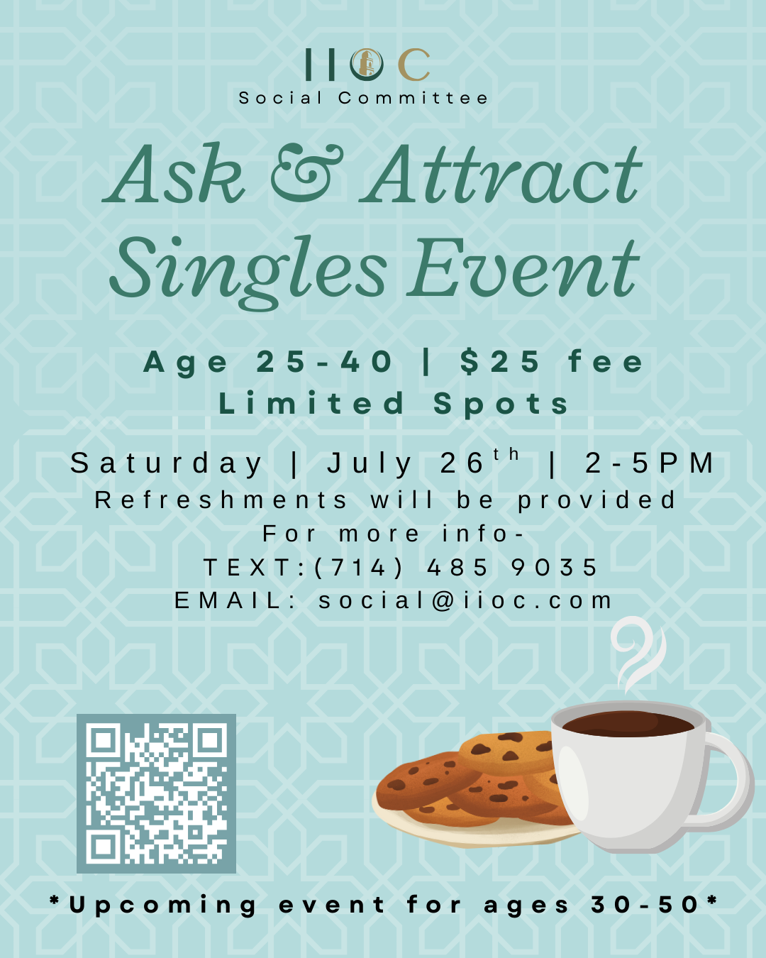 chit & chat Singles event